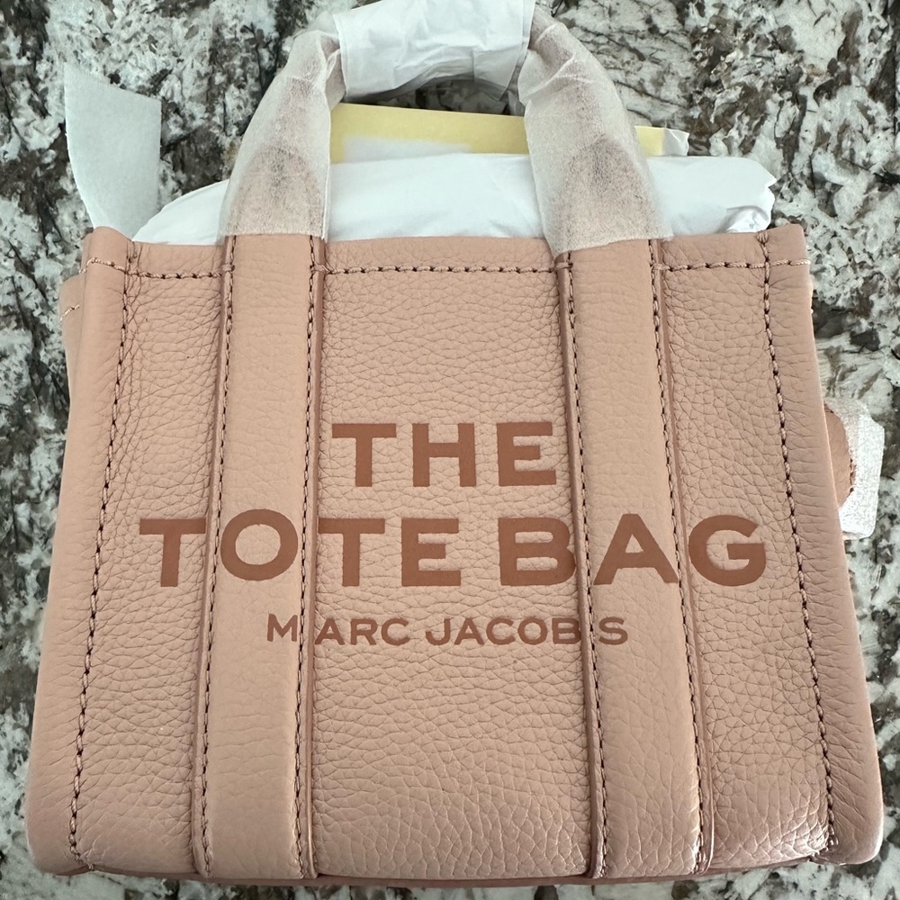 NWT the mini Rose Marc Jacobs tote.